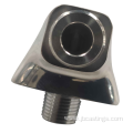 SS 304 elbow bend connector L type bracket